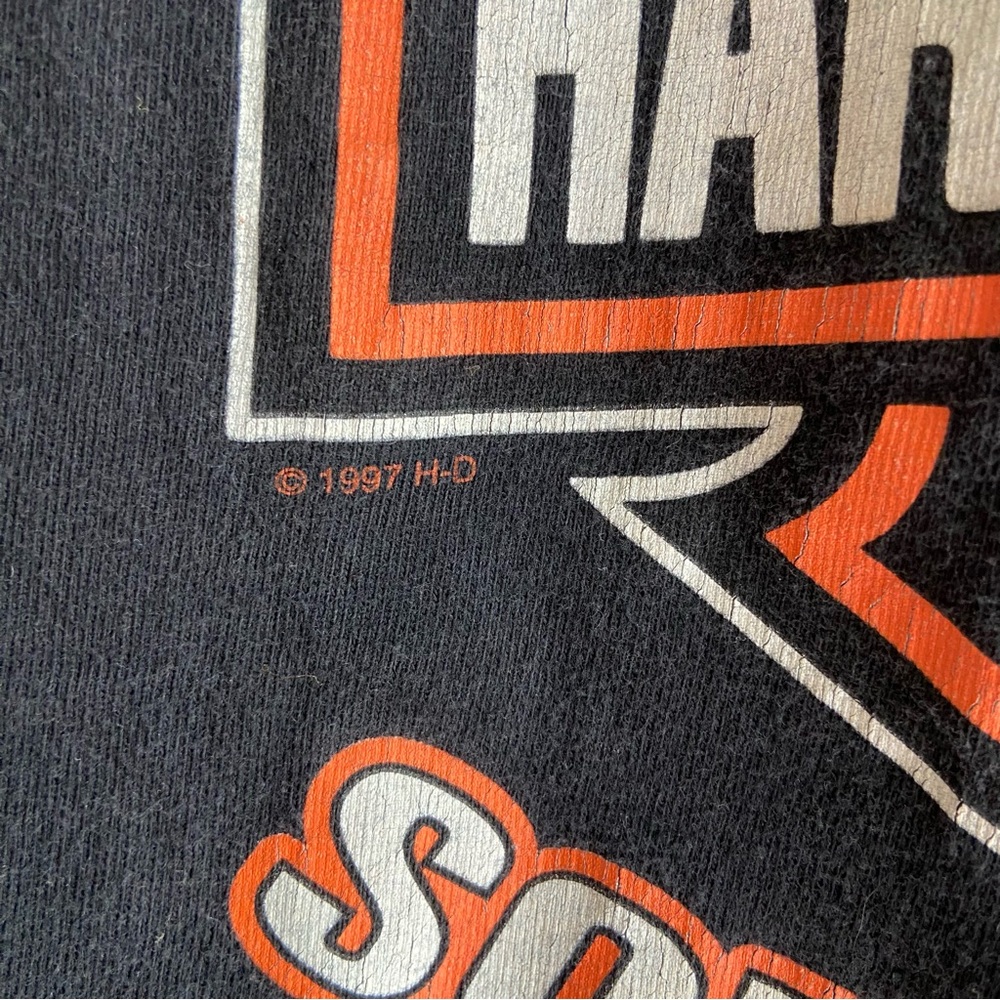 Vintage 90’s Harley Davidson x Sturgis Biker Tee - Picture 7 of 8